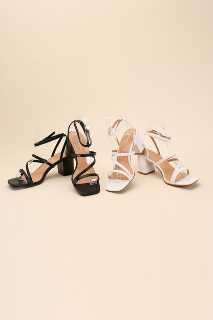 ALI-6 STRAPPY LOW HEEL