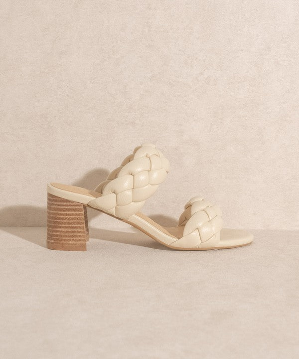 OASIS SOCIETY Regine - Casual Braided Heel