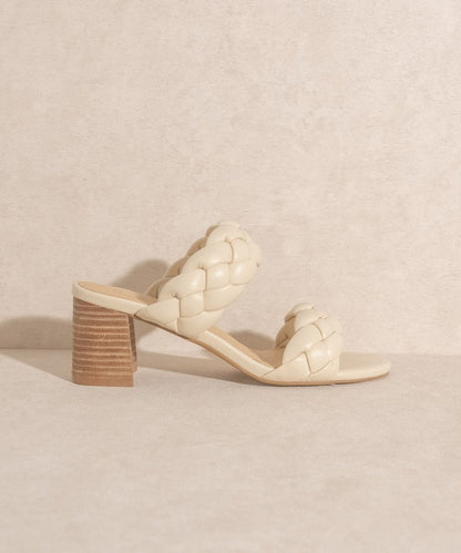 OASIS SOCIETY Regine - Casual Braided Heel