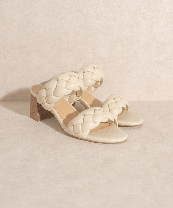 OASIS SOCIETY Regine - Casual Braided Heel