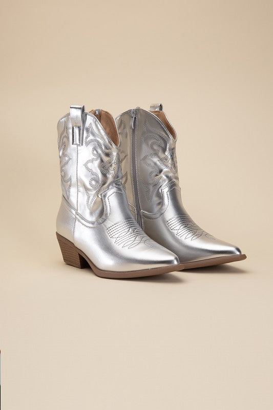 WILLA-1 Western Booties