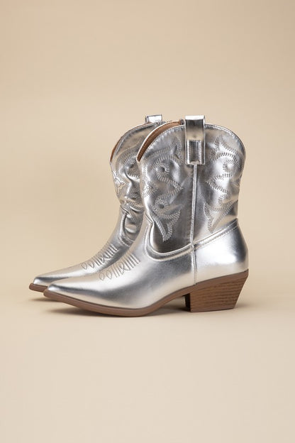 WILLA-1 Western Booties