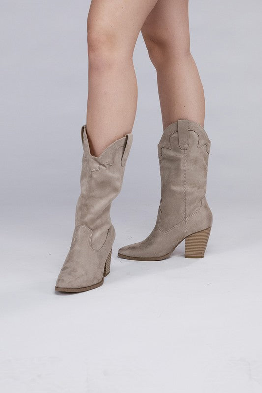 Akito Knee High Heel Boots