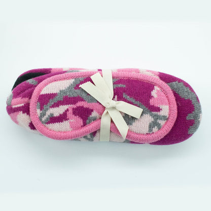 Camouflage slipper and mask travel set-5